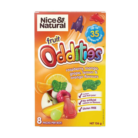 Nice & Natural Fruit Oddities Raspberry Mango - 136g