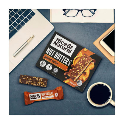 Nice & Natural Nut Butter Bars Peanut Butter - 175g