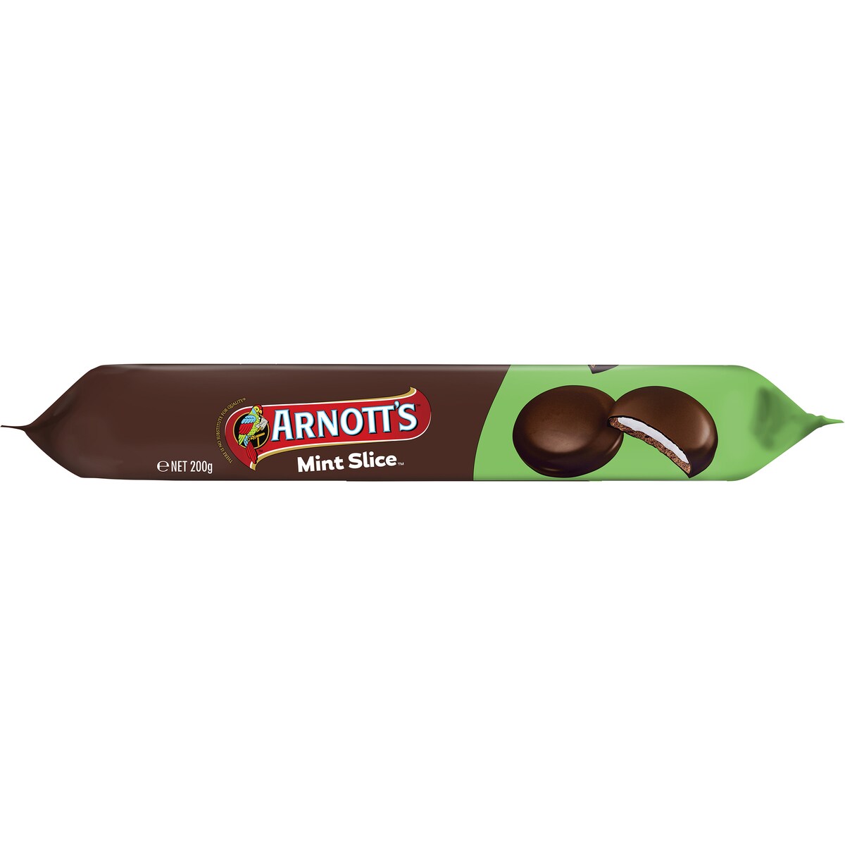 Arnotts Mint Slice Chocolate Biscuits 200g