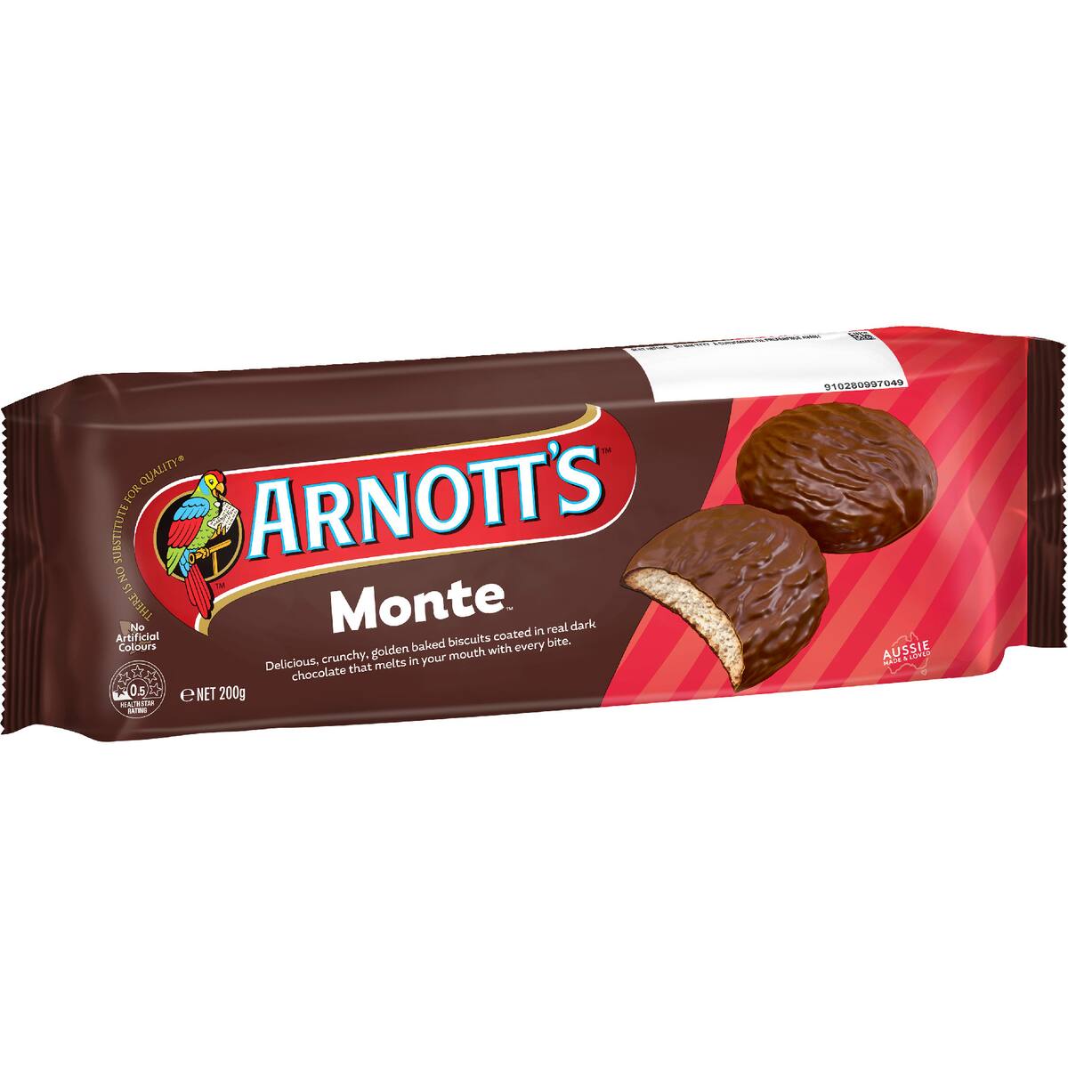 Arnott's Monte Chocolate Biscuits 200g