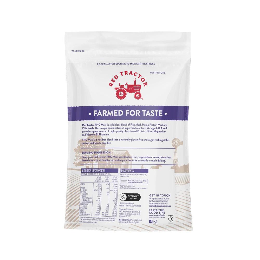 Red Tractor Flax Hemp Chia Meal - 350g