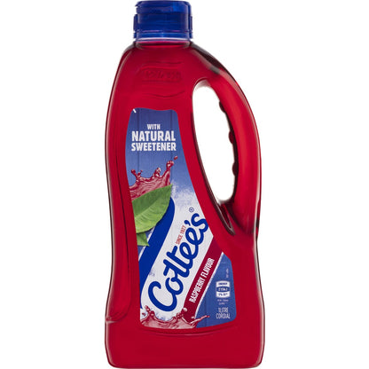 Cottees Raspberry Cordial Bottle Raspberry 1l