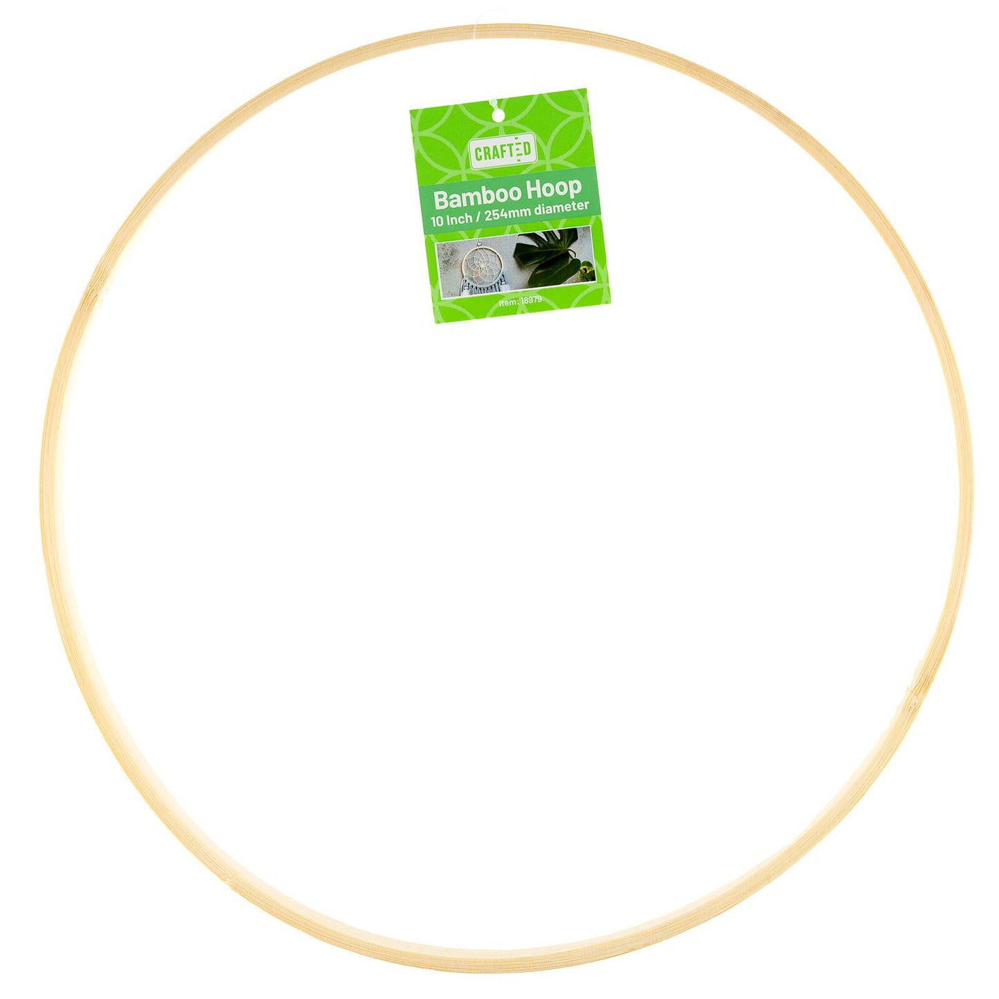 Crafted Bamboo Ring - 10"