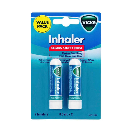 Vicks Nasal Decongestant Inhaler - 2 pack