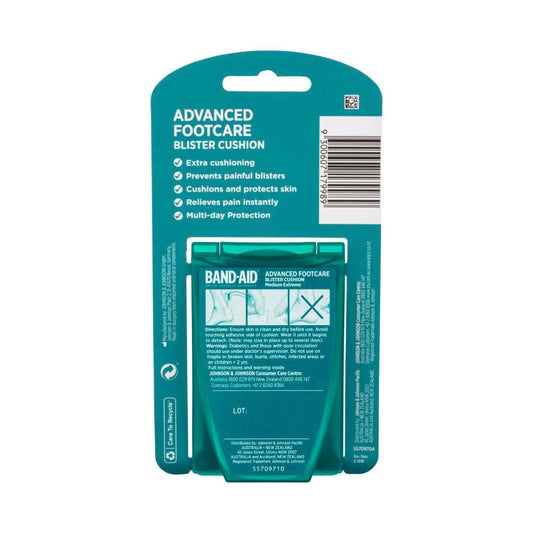 Band-Aid Advanced Footcare Blister Cushion Medium Extreme - 5 pack