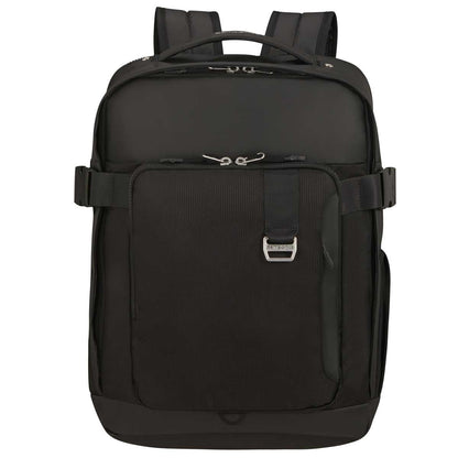 Samsonite Midtown Laptop Backpack Black Water Resistant 40cm 23L
