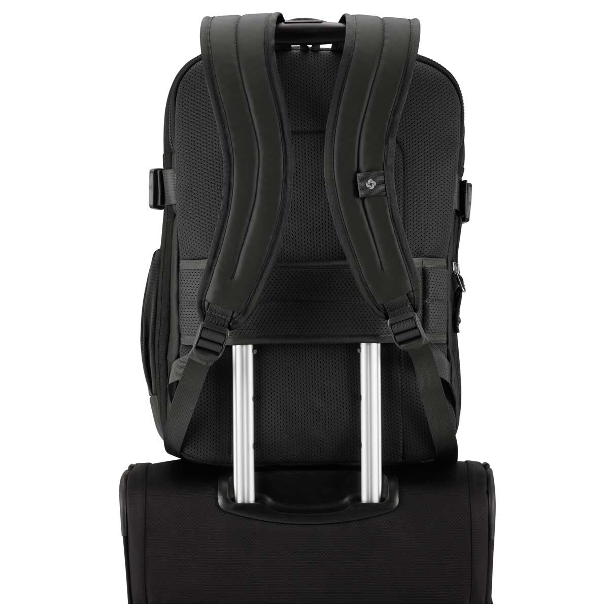 Samsonite Midtown Laptop Backpack Black Water Resistant 40cm 23L