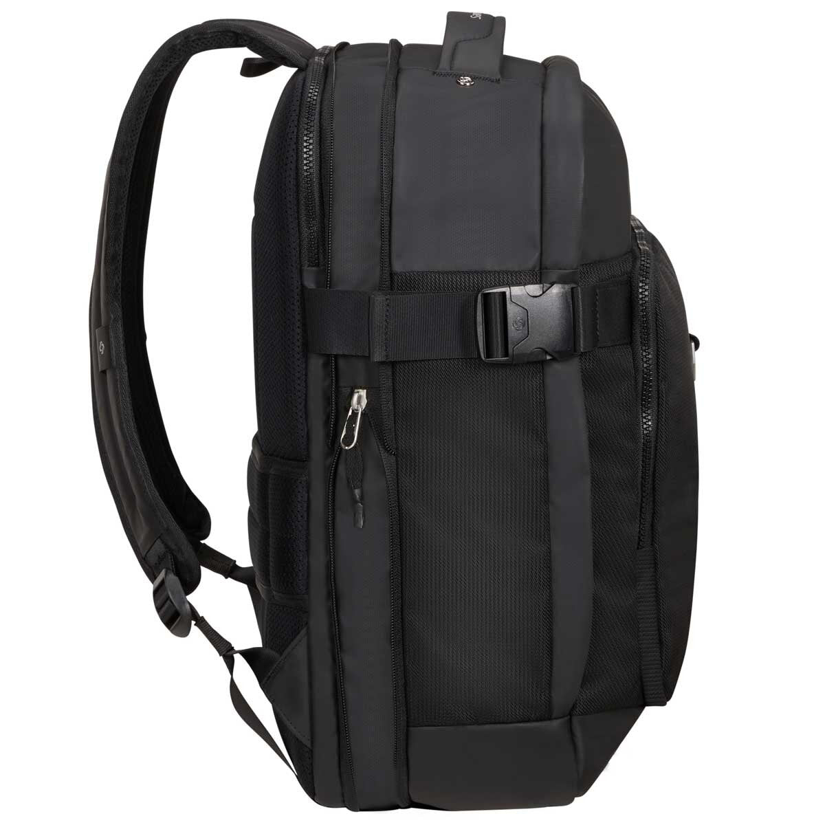 Samsonite Midtown Laptop Backpack Black Water Resistant 40cm 23L