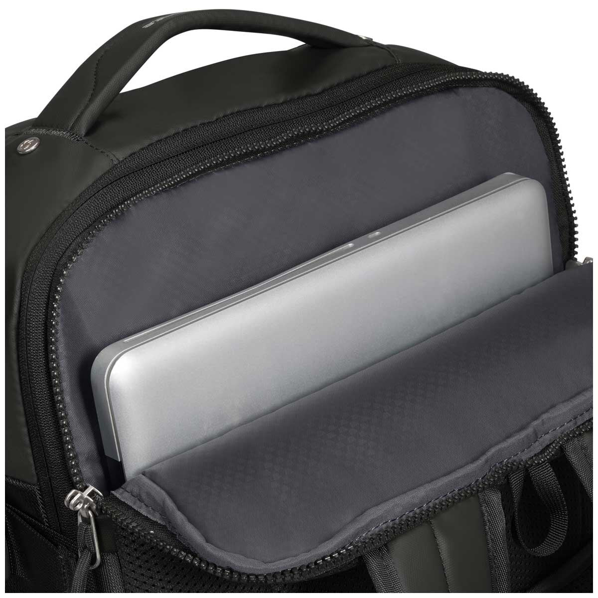 Samsonite Midtown Laptop Backpack Black Water Resistant 40cm 23L