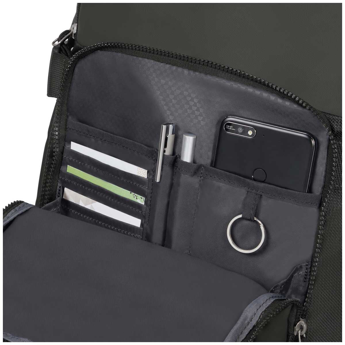Samsonite Midtown Laptop Backpack Black Water Resistant 40cm 23L