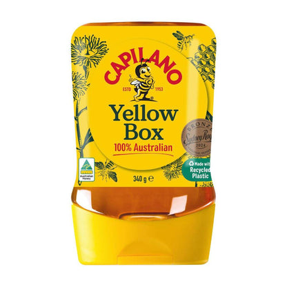 Capilano Delicate & Smooth Yellow Box Honey Upside Down - 340g