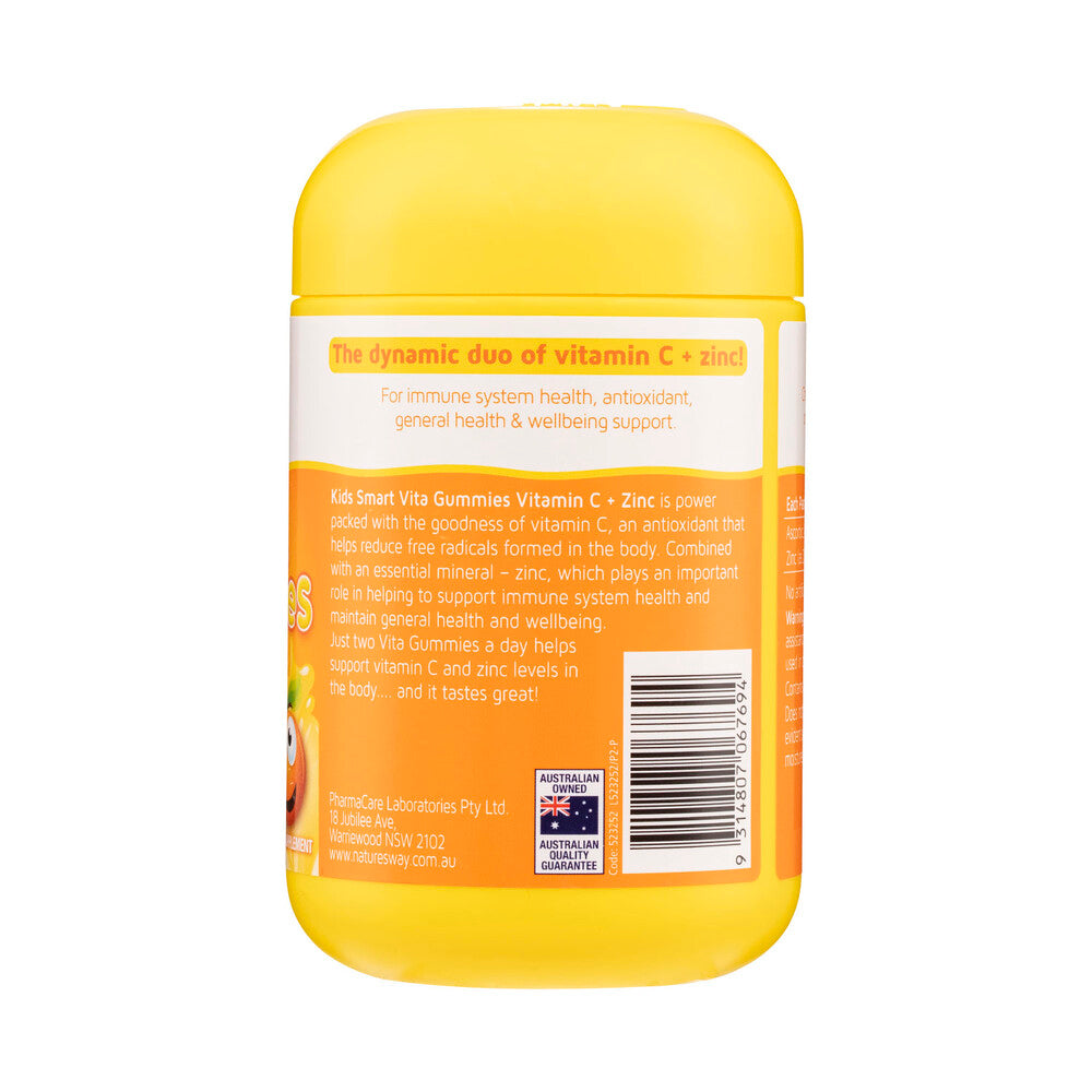 Nature's Way Kids Smart Vita Gummies Vitamin C + Zinc - 120 pack