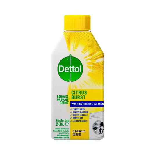 Dettol Antibacterial Washing Machine Cleaner - 250mL