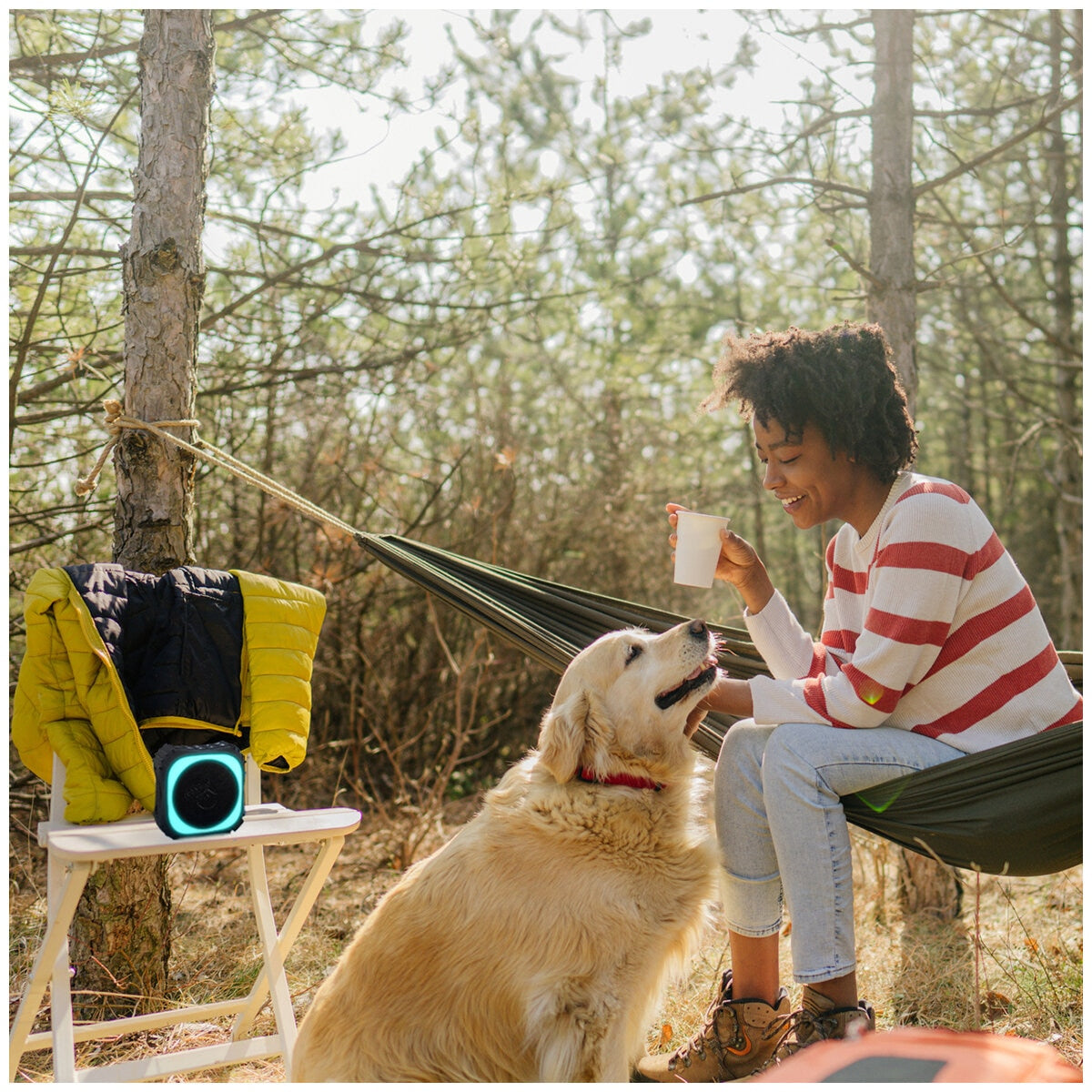 ECOXGEAR EcoEdge Pro Blue Waterproof Portable Speaker