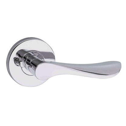 Gainsborough Privacy Leverset - 63mm - Bright Chrome - Zinc - Panic Release