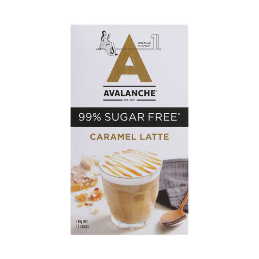 Avalanche Caramel 99% Sugar Free Coffee Sachets - 10 pack