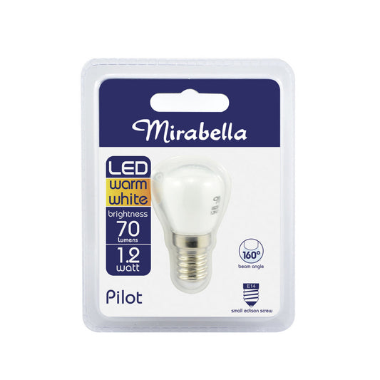 Mirabella Pilot Es Globe Warm White Led 1.2w 70 Lumens - 1 each