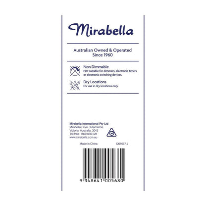 Mirabella Gls BC Globe Cool White Led 14w 1400 Lumens - 1 each