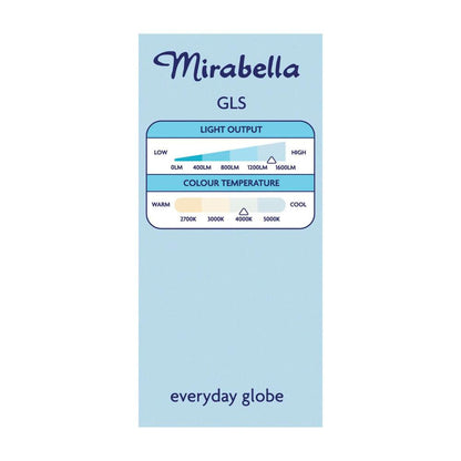 Mirabella Gls BC Globe Cool White Led 14w 1400 Lumens - 1 each