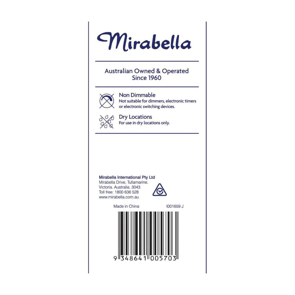 Mirabella Gls Es Globe Cool White Led 14w 1400 Lumens - 1 each