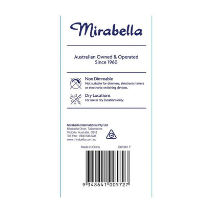Mirabella Gls Es Globe Warm White Filament Led 7w 806 Lumens - 1 each