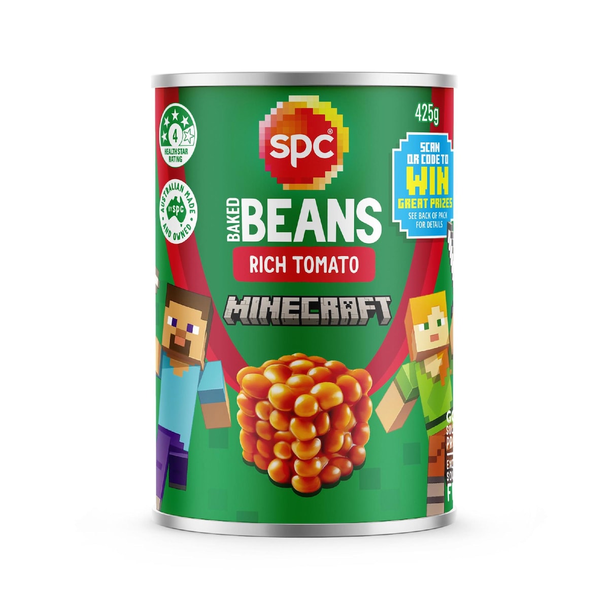 Spc Baked Beans Rich Tomato 425g