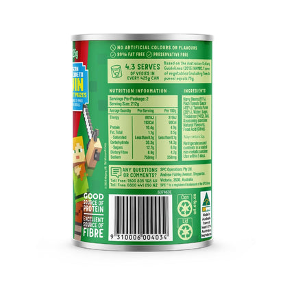 Spc Baked Beans Rich Tomato 425g