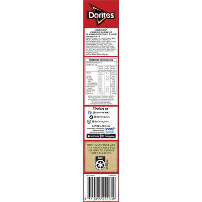 Doritos Corn Chips Cheese Supreme 5 Pack