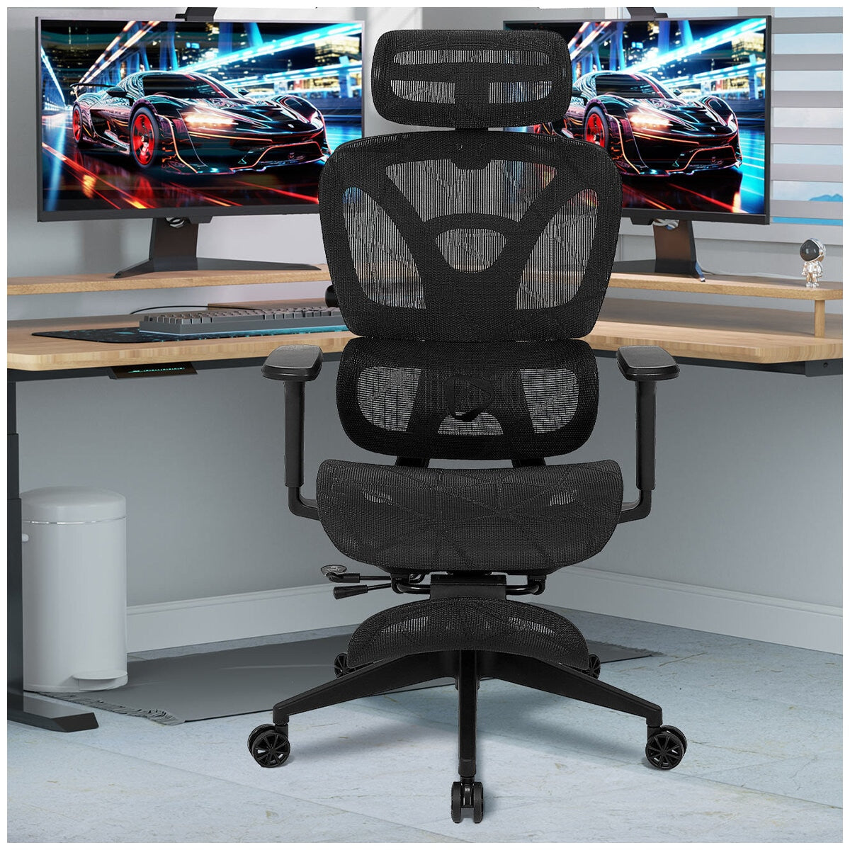 Onex Airnest Mesh Office Chair Black Mesh 125kg