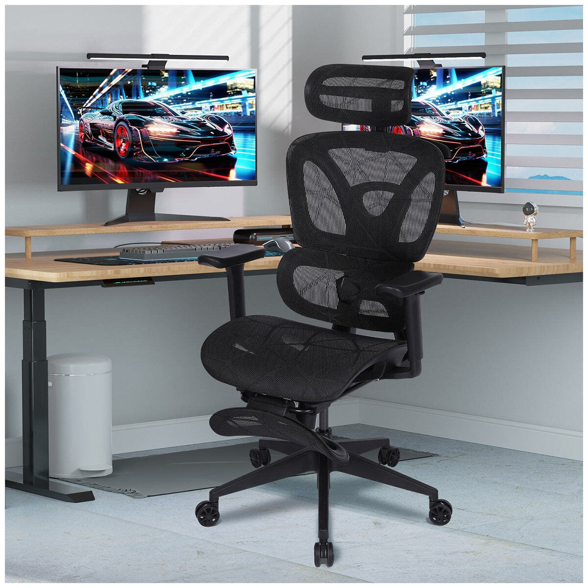Onex Airnest Mesh Office Chair Black Mesh 125kg