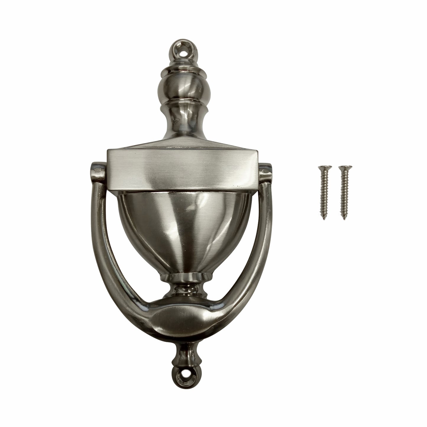Adoored Door Knocker 155mm Satin Nickel