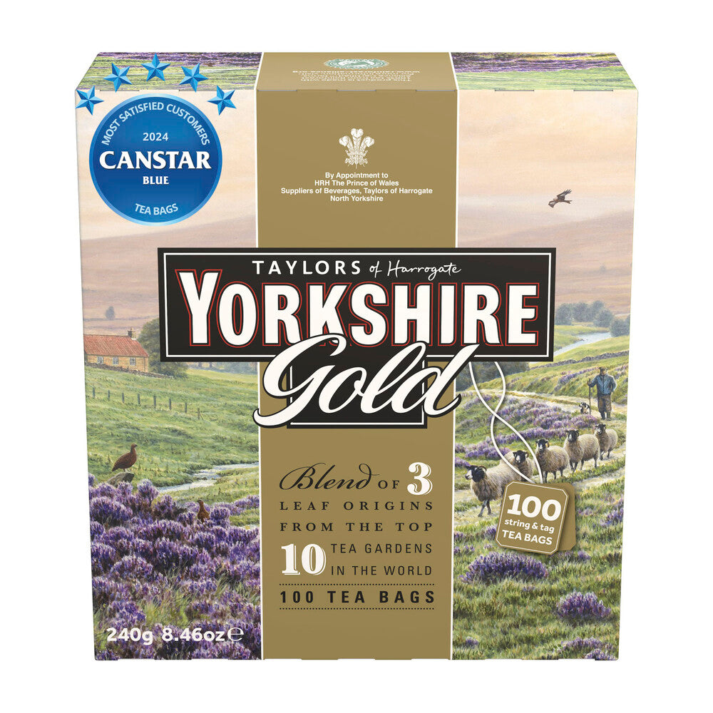 Taylors Of Harrogate Yorkshire Gold Tea Bags - 100 pack