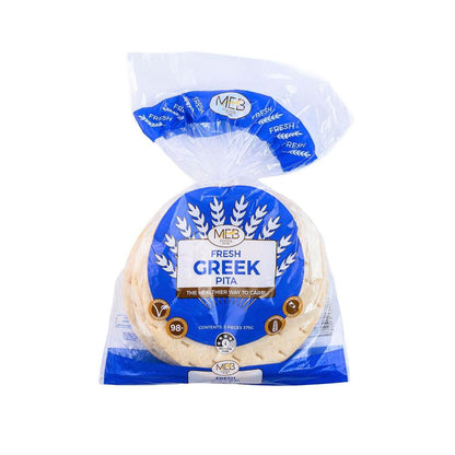 Meb Foods Greek Pita - 375g