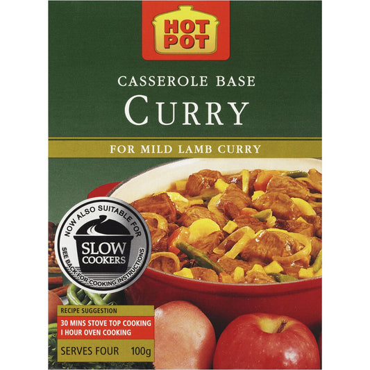 Hot Pot Casserole Base Curry 100g