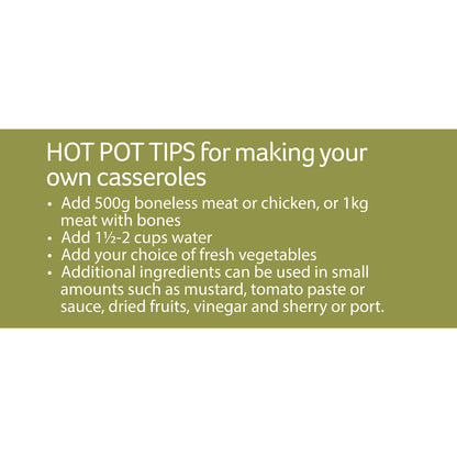 Continental Hot Pot Casserole Base Curry 100g