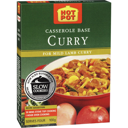 Hot Pot Casserole Base Curry 100g