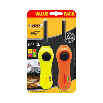 Bic Mega Lighters - 2 pack
