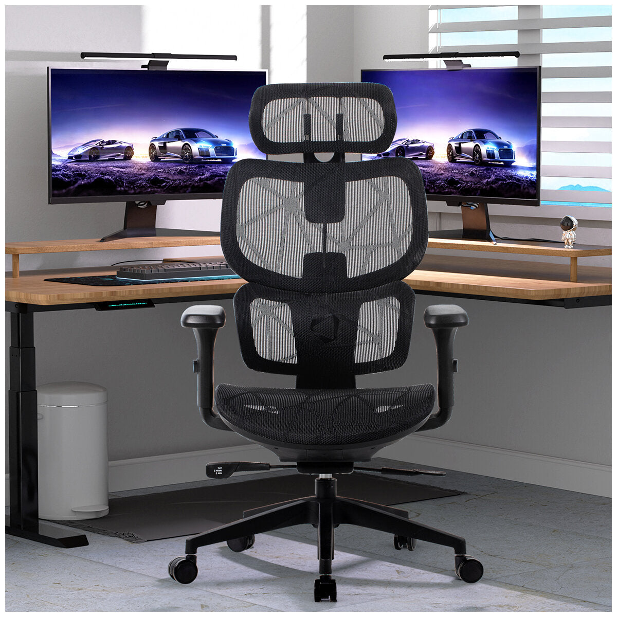 Onex Ventra Mesh Office Chair Onex-Ventra-B Black Mesh Plastic