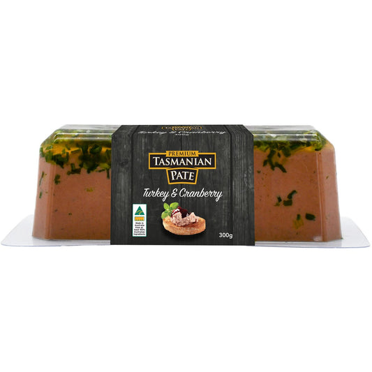 Tasmanian Pate Turkey & Cranberry Pate 300g
