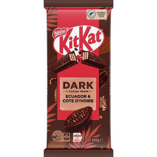 Kitkat Dark Chocolate Block 160g