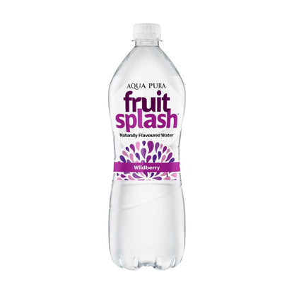 Aquapure Fruit Splash Flavoured Water Wildberry - 1L