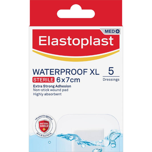 Elastoplast Waterproof Xl Plasters 5 Pack