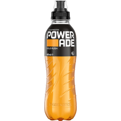 Powerade Ion4 Gold Rush Sports Drink Sipper Cap 600ml