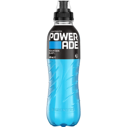 Powerade Ion4 Mountain Blast Sports Drink Sipper Cap 600ml