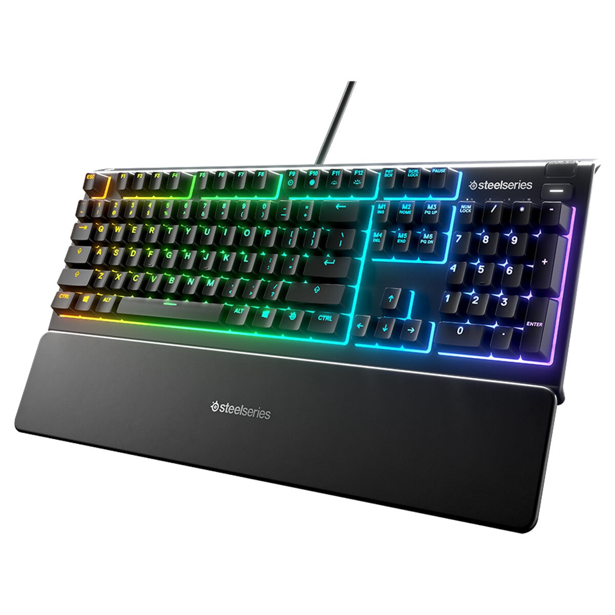 Steelseries Apex 3 Gaming Keyboard 64795 Black IP32 Water Resistant