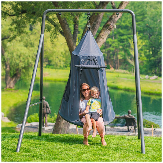 Gobaplay TitanFlex Swing Set GP0001K11 - Durable, Stylish, Weatherproof, Ages 3+