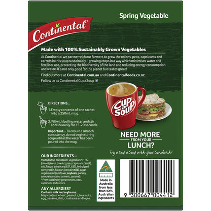 Continental Classics Cup A Soup Original Spring Vegetable 60g
