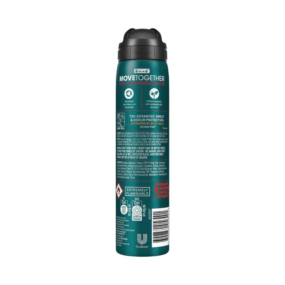 Rexona Men Deodorant 72hr Advanced Aerosol Sport - 220mL