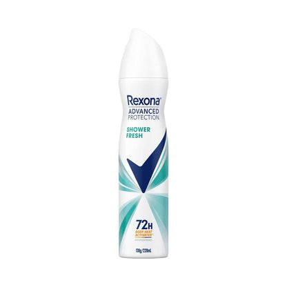 Rexona Women Deodorant 72hr Advanced Aerosol Shower Fresh - 220mL