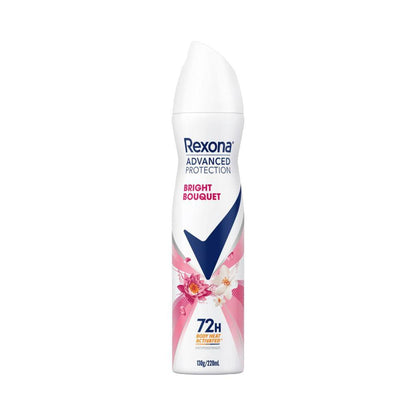Rexona Women Deodorant 72hr Advanced Aerosol Bright Bouquet - 220mL